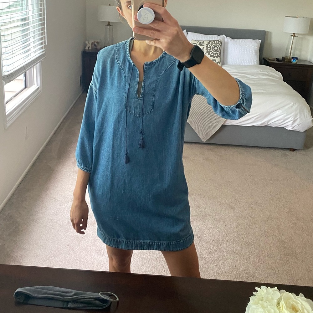 MADEWELL JEAN DRESS